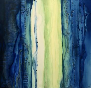Peinture intitulée "sans titre" par Karine Gil Esteban, Œuvre d'art originale,