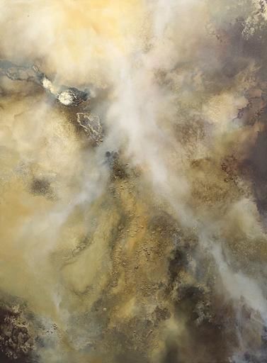 Peinture intitulée "nacre" par Karine Gil Esteban, Œuvre d'art originale,