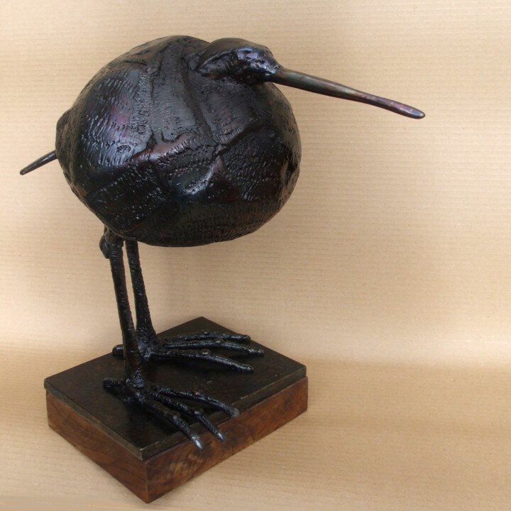 Sculpture intitulée "pedro-35cm.jpg" par Gilles Bonnin, Œuvre d'art originale
