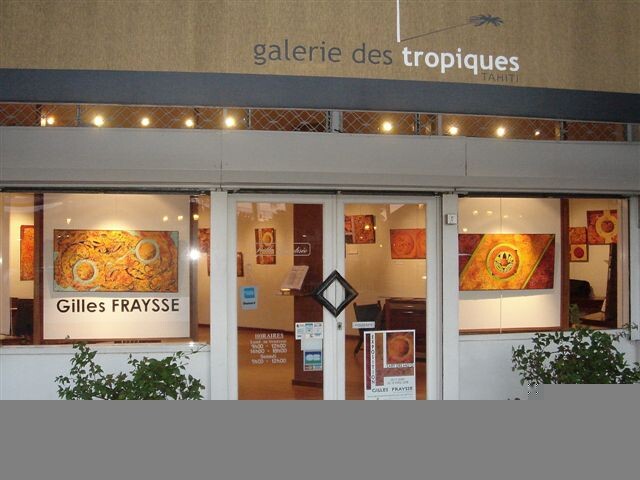 Peinture intitulée "expo-galerie-des-tr…" par Gilles Fraysse, Œuvre d'art originale