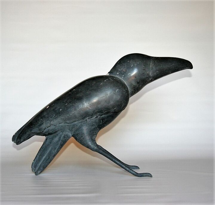 Rzeźba zatytułowany „corbo.” autorstwa Gilles Quere, Oryginalna praca