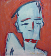 Painting titled "Portrait d'une étoi…" by Gilles Bizien, Original Artwork