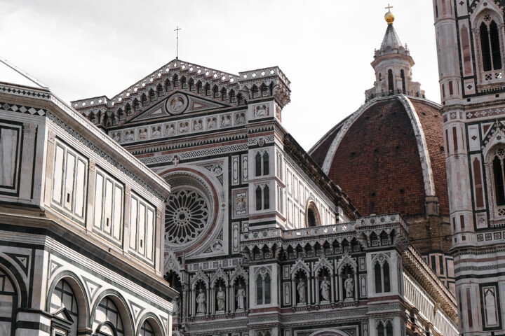 Fotografie getiteld "Florence Cathedral" door Gilliard Bressan, Origineel Kunstwerk, Digitale fotografie