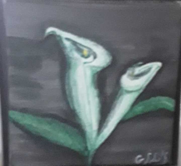 Peinture intitulée "Arome" par Gils Pascalon De Saint Marc, Œuvre d'art originale, Acrylique