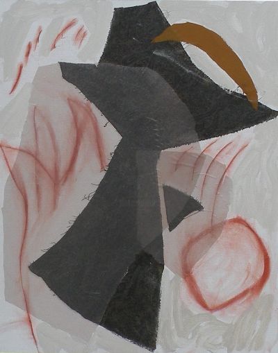 Malerei mit dem Titel "Collage 6.2011" von Gimalac, Original-Kunstwerk, Öl