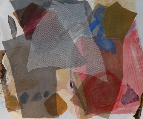 Malerei mit dem Titel "Collage 6.2011" von Gimalac, Original-Kunstwerk, Öl