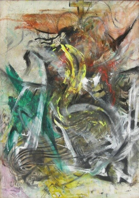 Pittura intitolato "ASCENSION.jpg" da Gino Loperfido, Opera d'arte originale