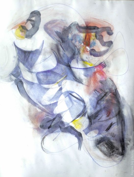 Pittura intitolato "for-gina-mia.jpg" da Gino Loperfido, Opera d'arte originale
