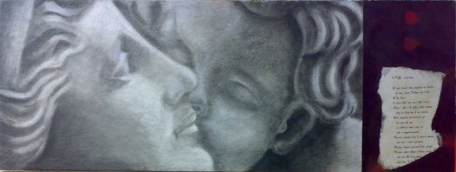 Pintura intitulada "Amore materno" por Giovanni Casamassima, Obras de arte originais