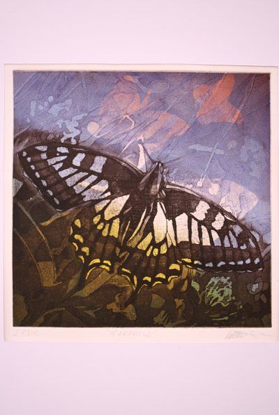 Disegno intitolato "farfalla" da Gioia Concetta, Opera d'arte originale, Altro