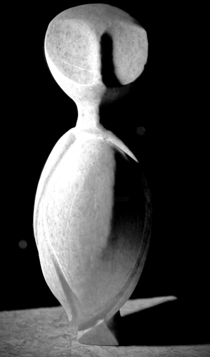 Escultura titulada "gibba ibis" por Giorgio Romegialli (GA), Obra de arte original, Piedra