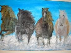 제목이 "chevaux en liberté"인 미술작품 Giorgio로, 원작