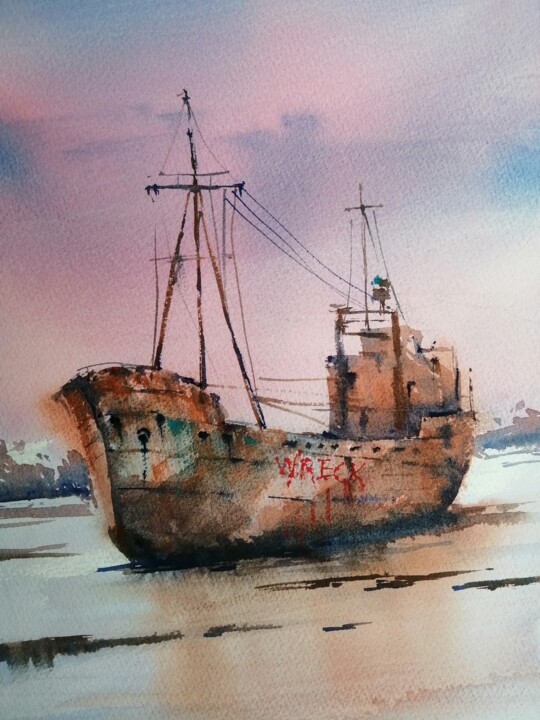 Ship Wreck, Painting By Giorgio Gosti Artmajeur, 59% OFF