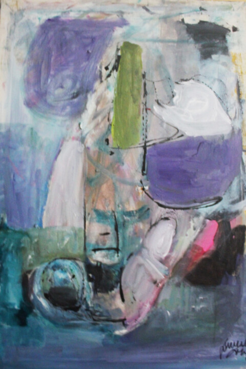 Pittura intitolato "Oblio" da Giovanna Crescenzi, Opera d'arte originale, Acrilico