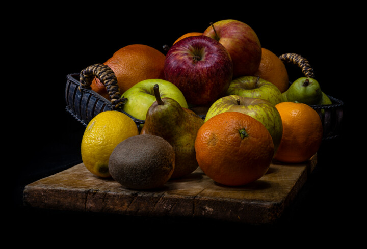 Fotografia intitolato "Fruit composition 1" da Giovanni Appiani, Opera d'arte originale, Fotografia non manipolata