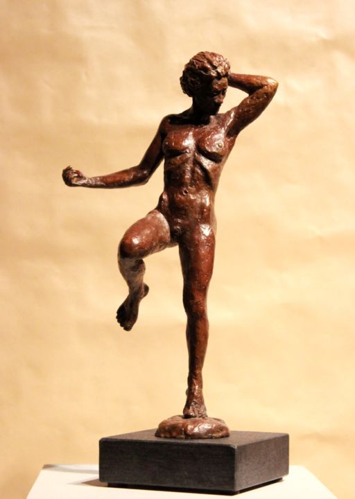 Sculpture intitulée "Après A" par Giovanni Minicilli, Œuvre d'art originale