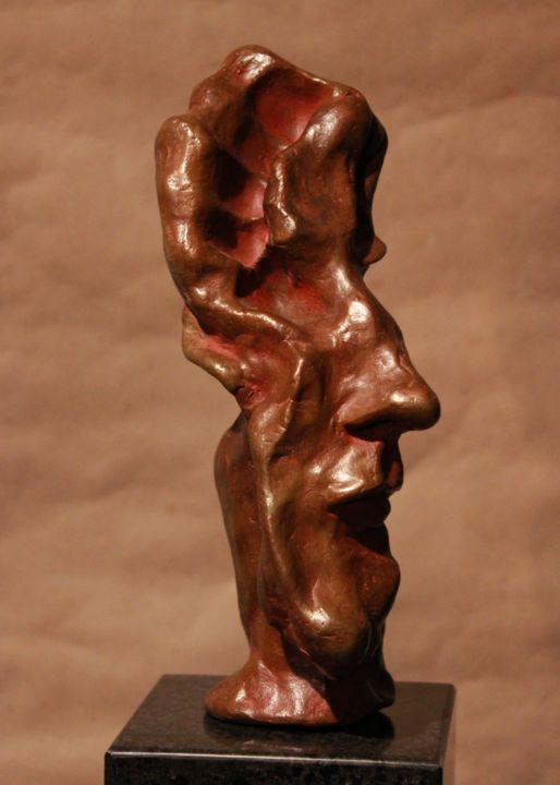 Sculpture intitulée "Empreinte" par Giovanni Minicilli, Œuvre d'art originale