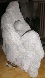Sculpture titled "fecondation" by Giovanni Giambra, Original Artwork