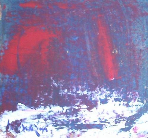 Painting titled "source-interieure-5…" by Gisèle Dalla Longa, Original Artwork, Acrylic