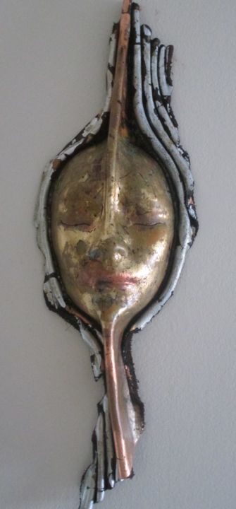 Sculpture titled "El Dorado" by Gladys Velez, Original Artwork, Other