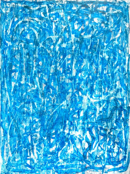 Malerei mit dem Titel "Graphic 2/10" von Gleb Skubachevsky, Original-Kunstwerk, Acryl