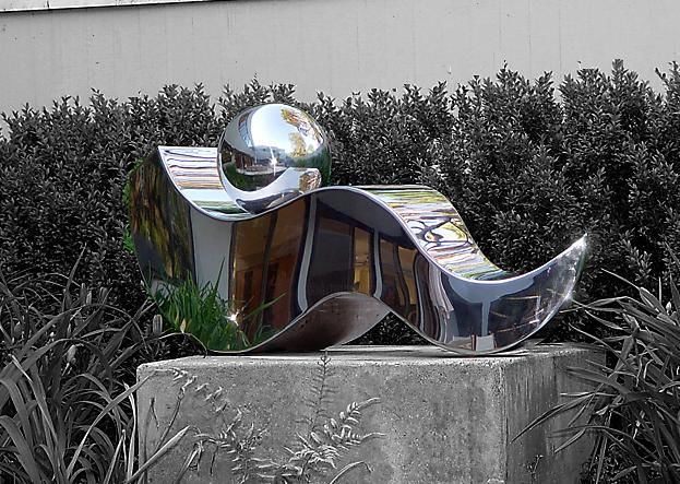 Sculpture intitulée ""DRIVE 48"" par Glen Mayo, Œuvre d'art originale