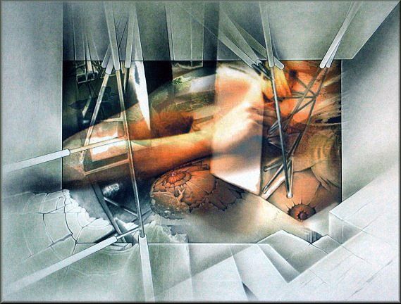 Digital Arts titled "Orangenudecomp '03" by Glenn Bautista, Original Artwork