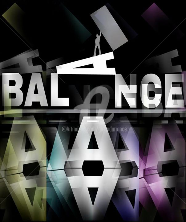 "BALANCE" başlıklı Dijital Sanat Glenn Durrance tarafından, Orijinal sanat, Dijital Resim