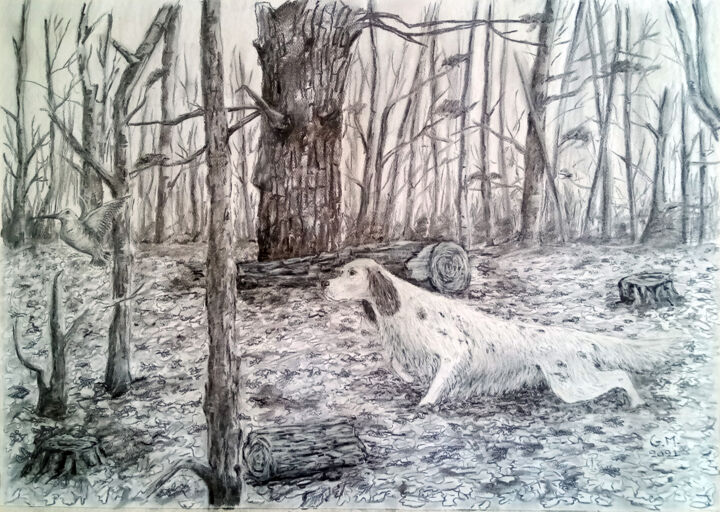 Drawing,  19.7x27.6 in 