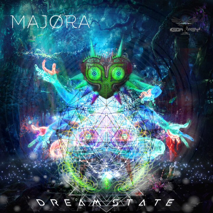 Arts numériques intitulée "MAJORA Dream state" par Goapsyrecords, Œuvre d'art originale, Photo montage