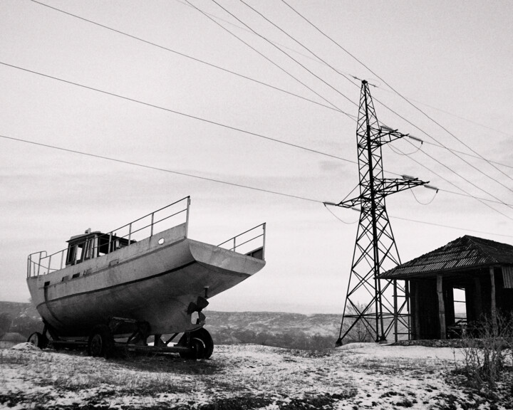 Fotografie getiteld "The Boat" door Goian, Origineel Kunstwerk, Digitale fotografie