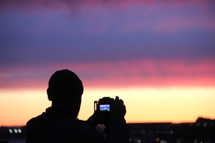 Photography titled "New York "Self Refl…" by Aby Golden Lady B, Original Artwork, Non Manipulated Photography