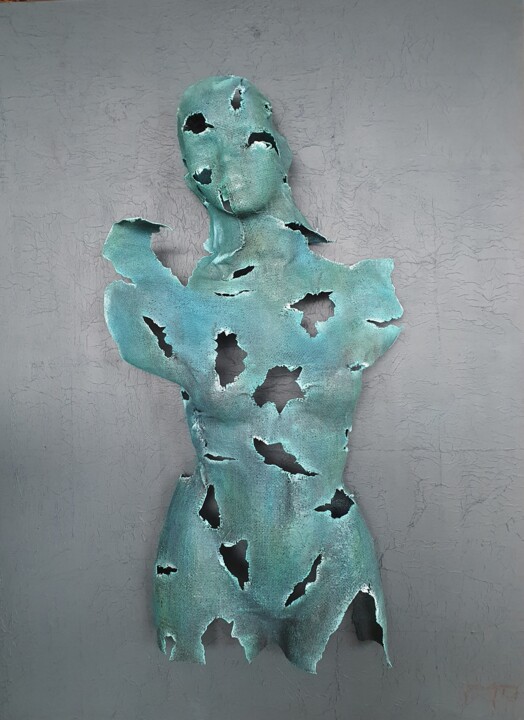 "Bronze I" başlıklı Heykel Gonca Kopuz tarafından, Orijinal sanat, Kumaş