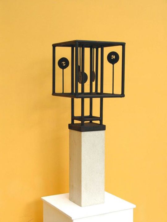 Sculpture titled "Capitel I" by Gonçalo Condeixa, Original Artwork