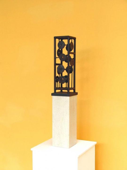 Sculpture titled "capitel II" by Gonçalo Condeixa, Original Artwork