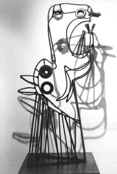 Sculpture titled "Homenagem a Picasso" by Gonçalo Condeixa, Original Artwork