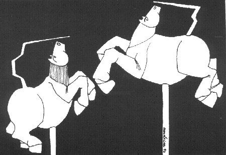 Dibujo titulada "carrocel" por Gonçalo Condeixa, Obra de arte original
