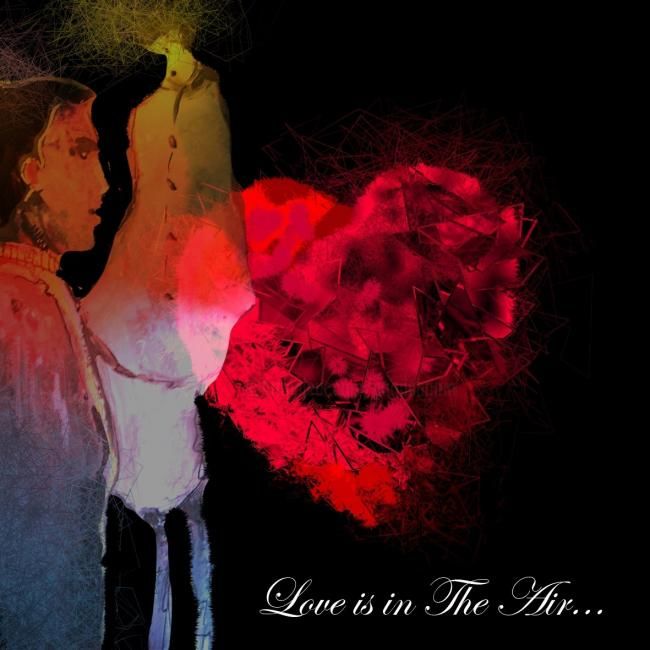 Ζωγραφική με τίτλο "Love is in The Air" από Miki De Goodaboom, Αυθεντικά έργα τέχνης, Λάδι