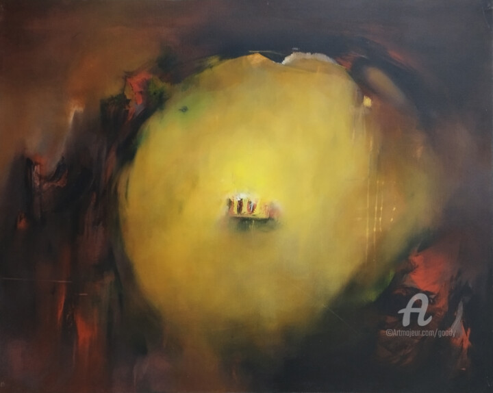 Картина под названием "Anniversaires" - Goodÿ, Подлинное произведение искусства, Акрил Установлен на Деревянная рама для нос…
