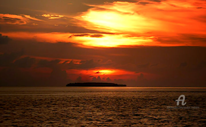 Fotografie mit dem Titel "key west island sun…" von Gor Don(Gnie), Original-Kunstwerk, Digitale Fotografie