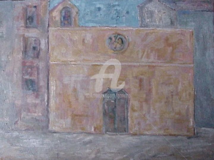 Pittura intitolato "chiesa di S.Gaetano…" da Bruno, Opera d'arte originale, Olio