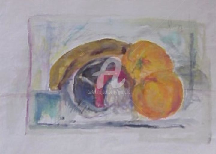 Drawing titled "frutta" by Bruno, Original Artwork, Other