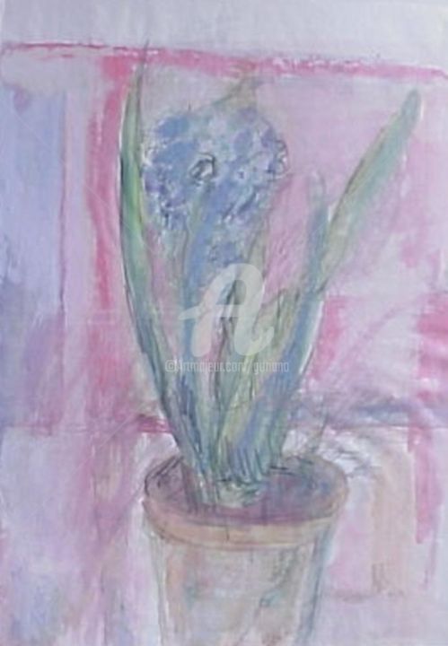 Drawing titled "fiori" by Bruno, Original Artwork, Other