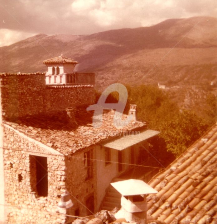 Fotografia intitolato "casa-natia-goriano-…" da Bruno, Opera d'arte originale