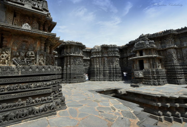 Fotografia intitulada "Temples of South In…" por Goutam Chakraborty, Obras de arte originais
