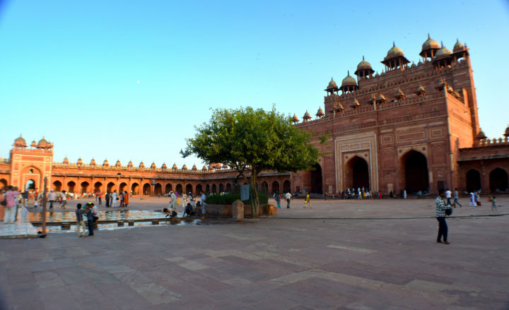 Photography titled "Fatehpur Sikri in A…" by Goutam Chakraborty, Original Artwork