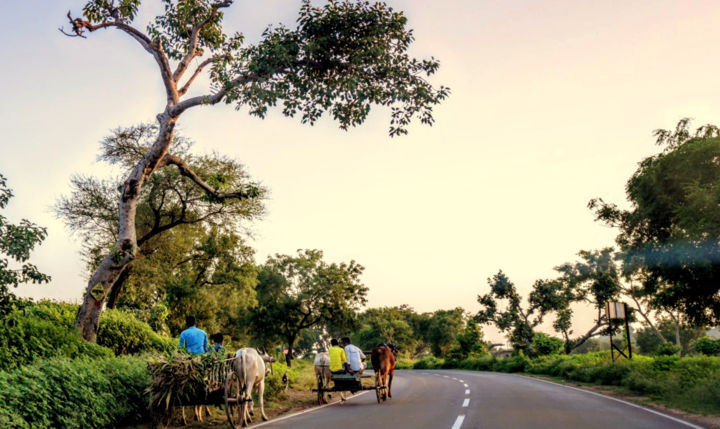 Photography titled "A long Journey back…" by Goutam Chakraborty, Original Artwork, Digital Photography