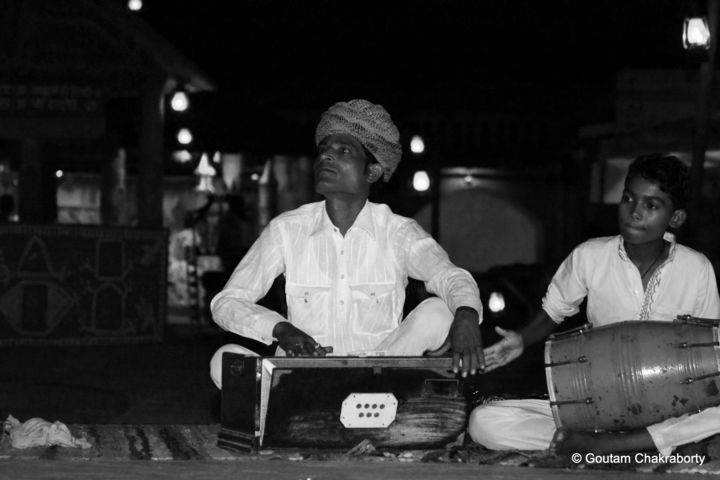 Photography titled "Musicians !" by Goutam Chakraborty, Original Artwork