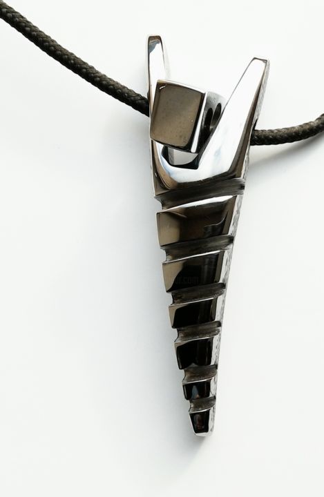 Design intitulée "bijou contemporain" par Philippe Garsi, Œuvre d'art originale, Bijoux