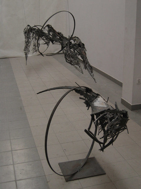 Скульптура под названием "Metamorfozy" - Gabriela Polewska, Подлинное произведение искусства
